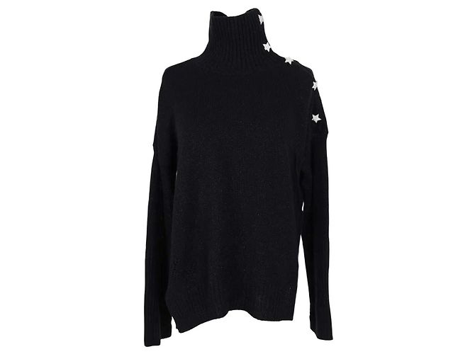 Zadig & Voltaire Pull Alma Bijoux noir