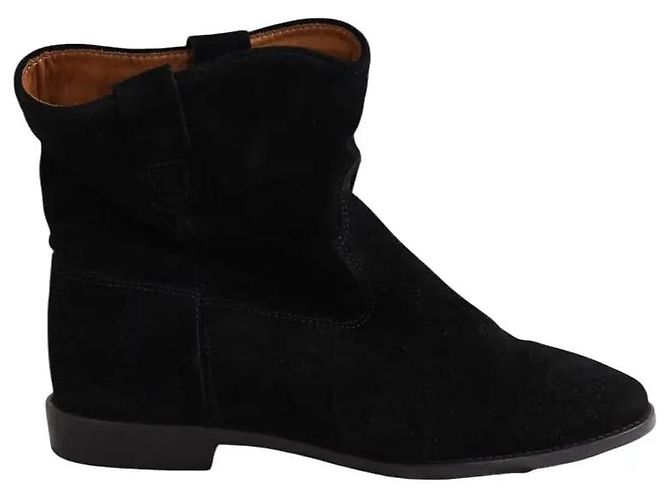 Botas Isabel Marant Etoile de ante negro 39