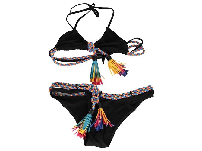 Hermès Badeanzug Schwarz