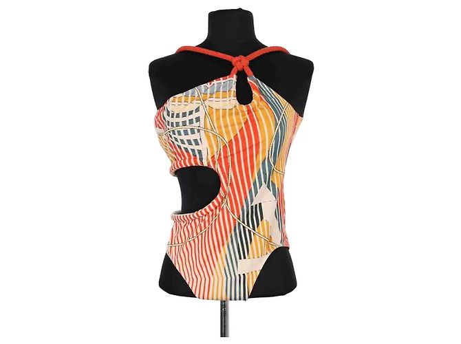 Costume da bagno multicolore Hermès