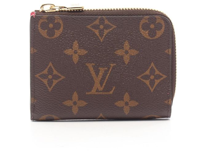 Louis Vuitton Portefeuille Noir Compact Wallet Brown