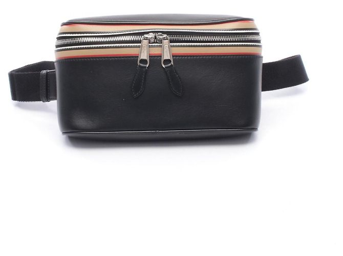 Marsupio e borsa a mano in pelle Burberry Nero Multicolore Beige