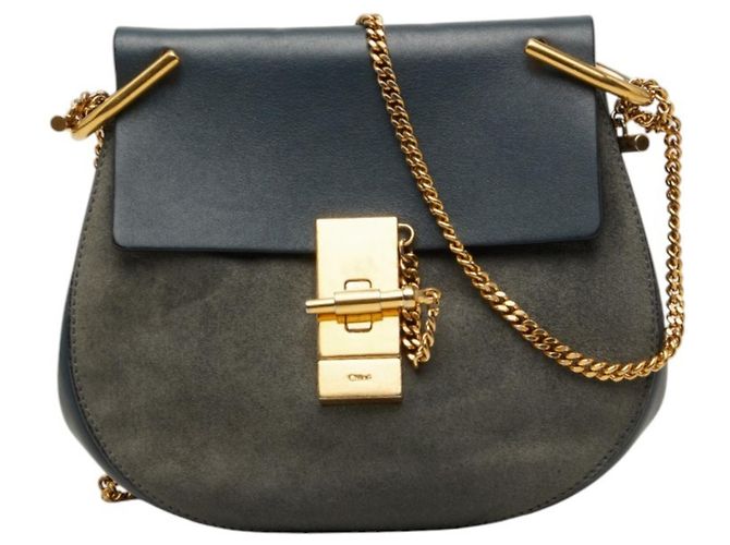 Borsa a tracolla Chloé Drew Marrone