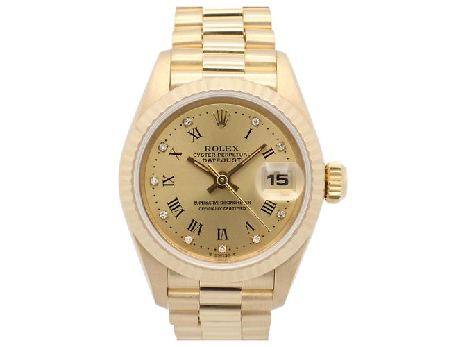 Relógio Rolex Datejust 10P Diamond E-Serial