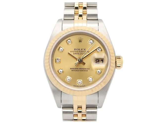 Relógio Rolex Datejust 10P Diamond