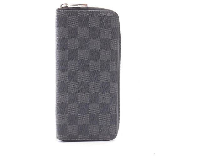 Louis Vuitton Damier Graphite Long Wallet Black