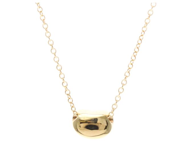 Autre Marque Collana Bean Extra Mini in oro rosa 18K D'oro