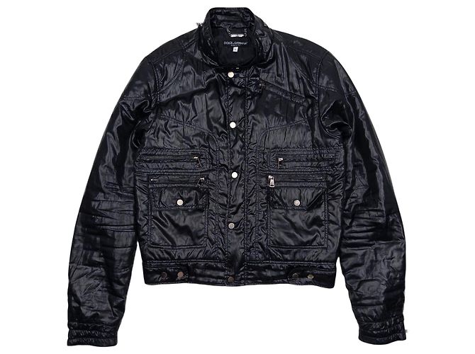 Dolce & Gabbana 2000s Biker Puffer Jacket