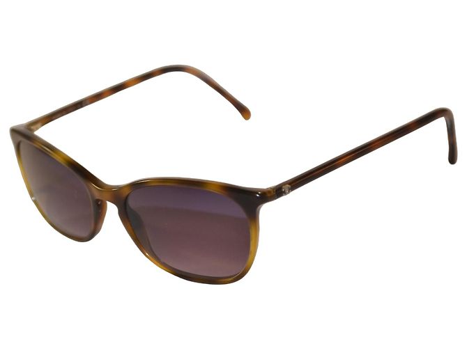 Chanel Model 3281 Tortoiseshell Acetate Sunglasses Brown