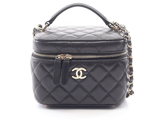 Bolsa Vanity Chanel Matelassé Preto