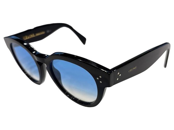 Céline Celine CL41049/S Sunglasses 52mm Black Blue