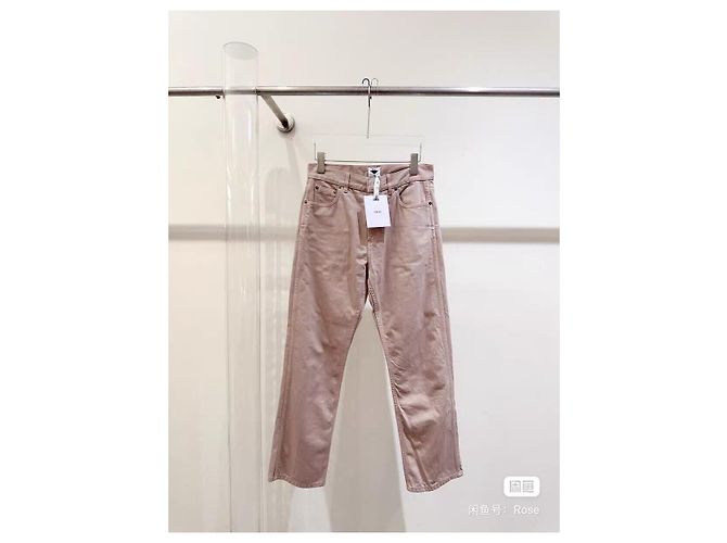 Autre Marque Dior Jeans Rosa Denim Größe 36 Mehrfarben