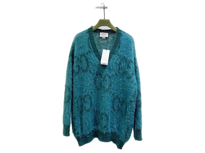 Malha de lã verde Gucci