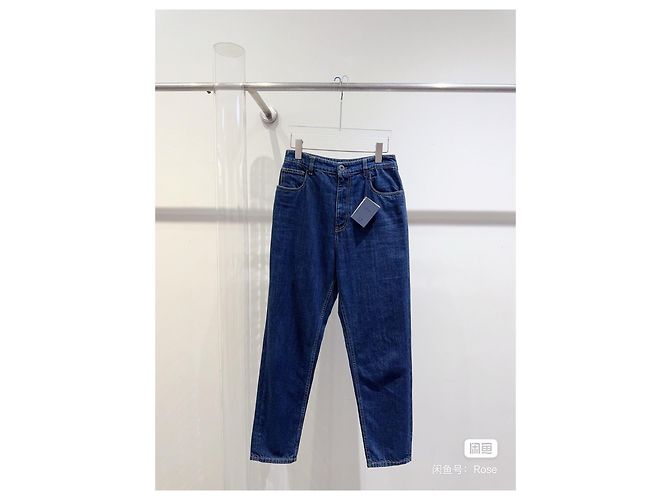 Jeans Prada Blu in Denim Donna 28 Multicolore