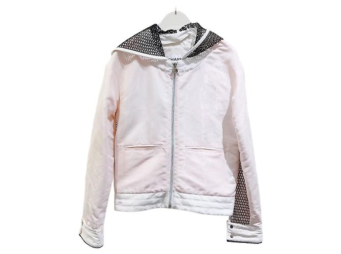 Chanel Pink Tweed Jacket Size 38 Multiple colors