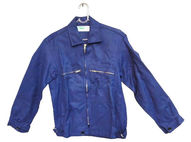 Autre Marque Kidur blaue Arbeitsjacke aus Baumwolle
