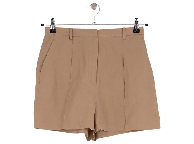 Autre Marque Short en lin beige LILYSILK