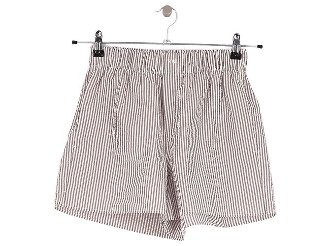 Autre Marque Calções de algodão branco WNU