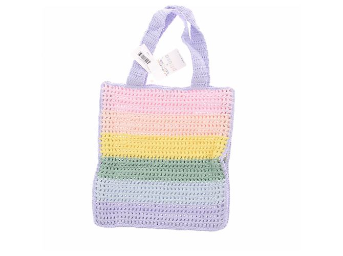 Autre Marque Tote bag arcoíris pálido Multicolor
