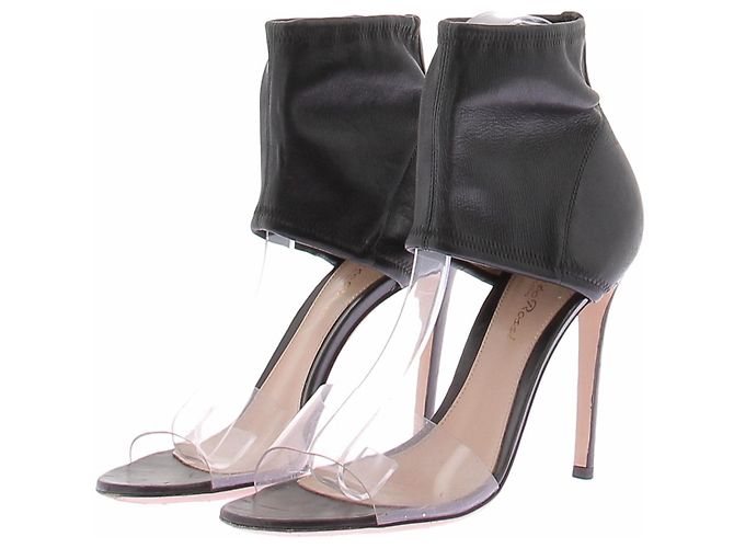 Gianvito Rossi Schwarze Leder-Pumps