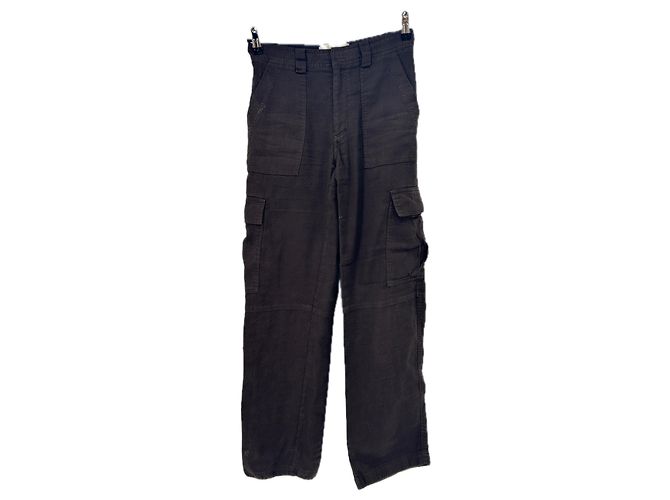 Autre Marque Pantalon cargo marron Brown