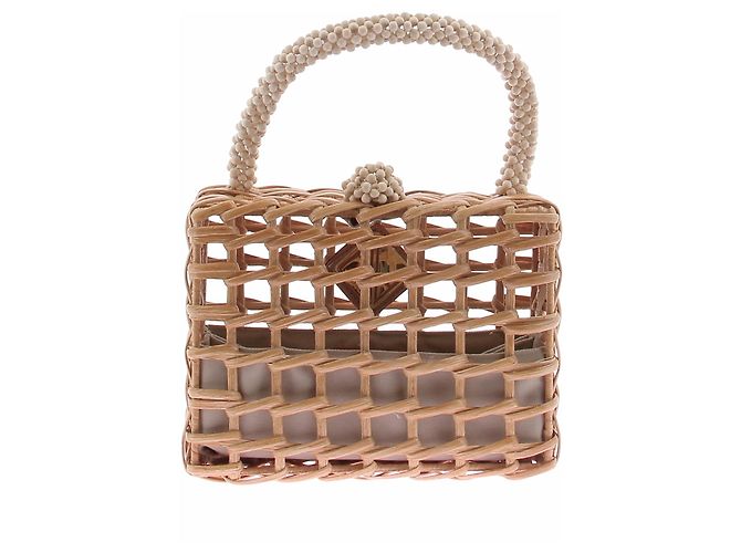 Autre Marque Borsa piccola beige ARNAZ
