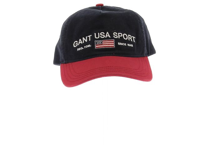 Autre Marque GANT Two-tone Cotton Cap Red