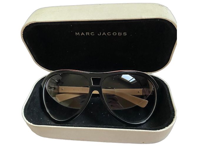 Marc Jacobs Aviator Sonnenbrille MJ 012/S Braun Schwarz