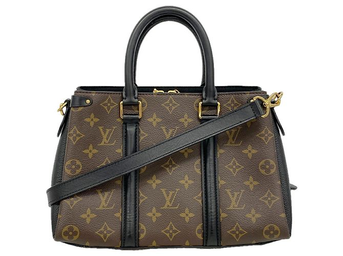 Borsa Louis Vuitton Monogram Soufflot NVBB Marrone Nero