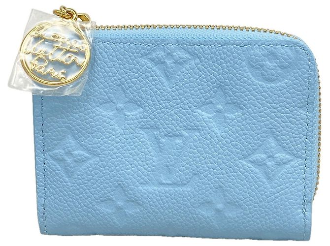 Carteira Compacta Louis Vuitton Monogram Empreinte Azul
