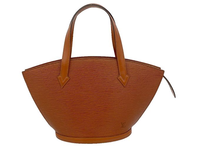Louis Vuitton Epi Saint Jacques Handtasche Braun