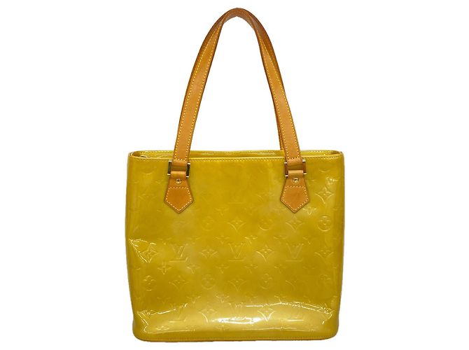 Borsa Tote Louis Vuitton Vernis Houston Beige