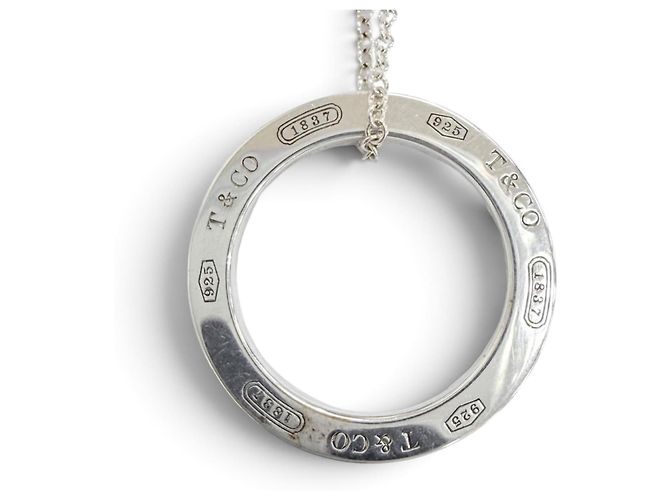 Autre Marque Collana con pendente Circle Tiffany & Co. 1837 Argento