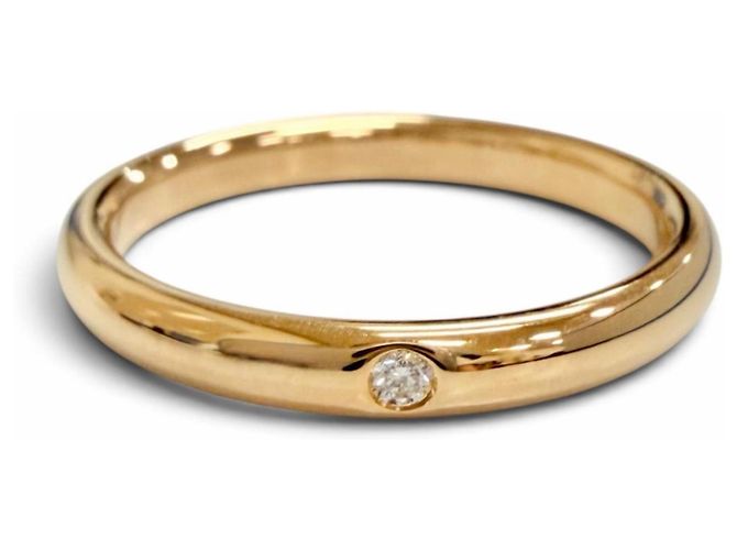Autre Marque Anello Tiffany Elsa Peretti Stacking Band D'oro