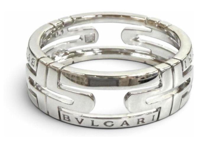 Bulgari Anello BVLGARI AU750 Parentesi Openwork D'oro