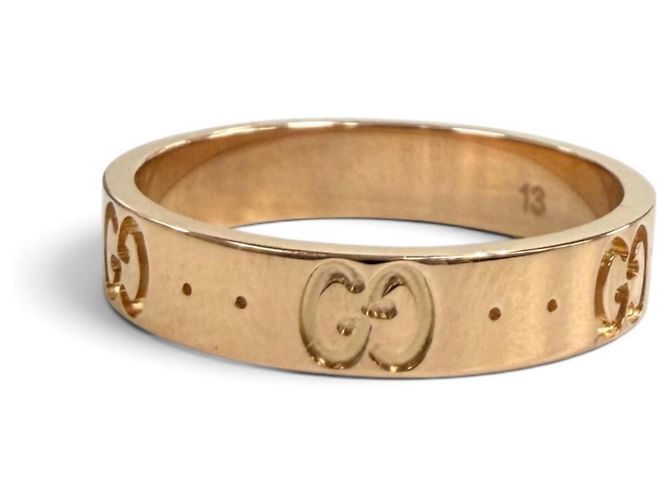 Anello Icon Band Gucci 660070 D'oro