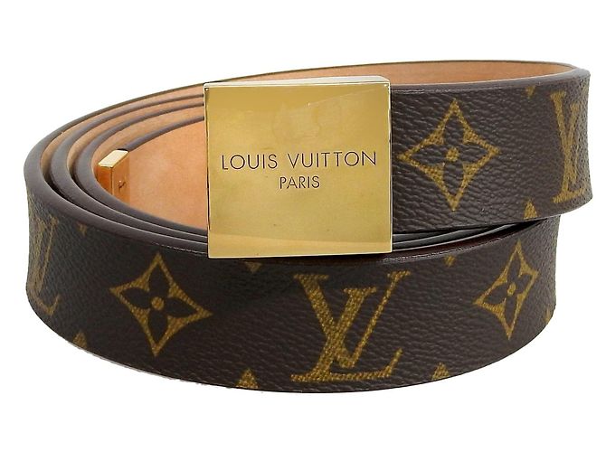 Louis Vuitton Monogram Canvas Gürtel Monogramm