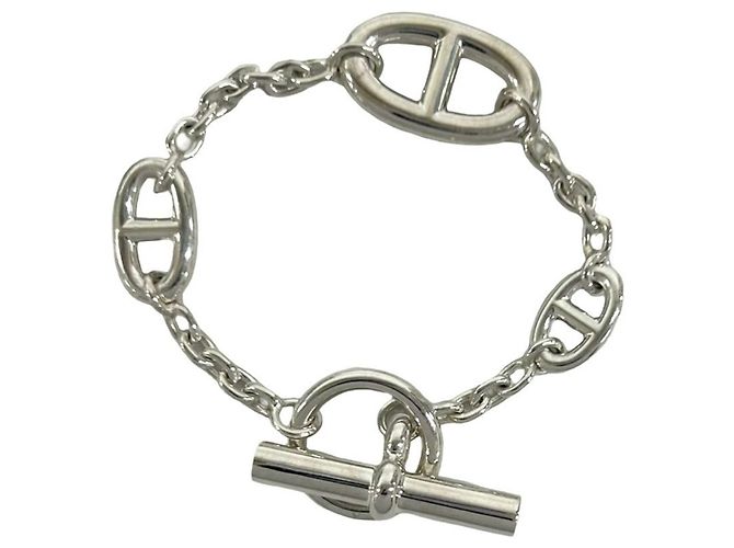 Hermès Pulsera Hermes Farandole LG Plata