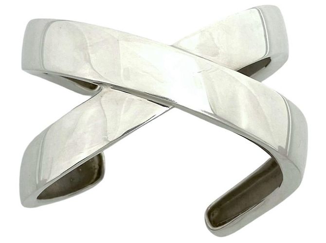 Autre Marque Bracciale Rigido Tiffany Vintage Graffiti X Argento