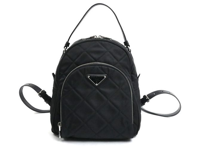 Sac à dos Prada Tessuto Impunto Noir
