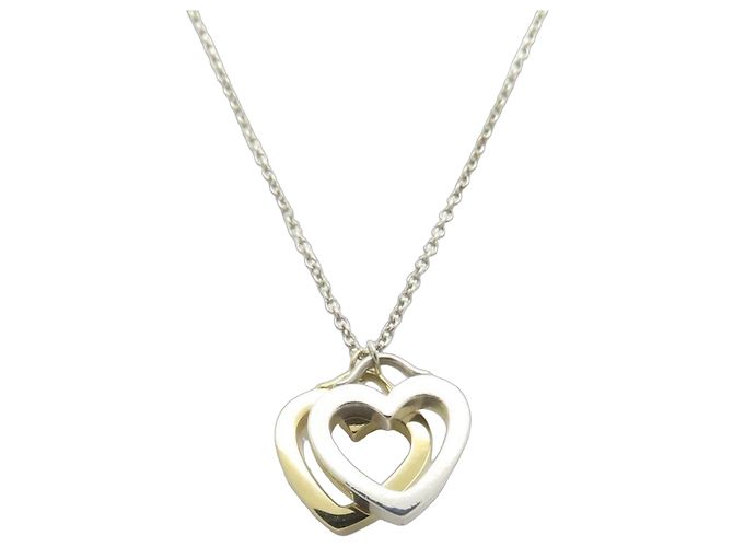 Autre Marque Collar Sentimental Double Heart Tiffany & Co.