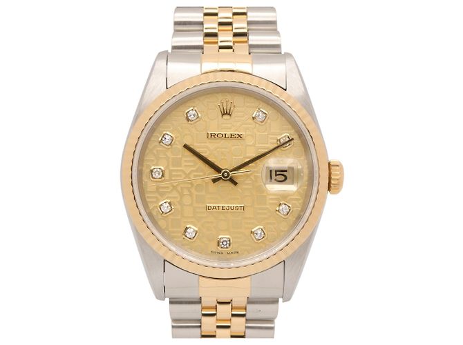 Relógio de pulso Rolex Datejust 10P Diamond W-serial