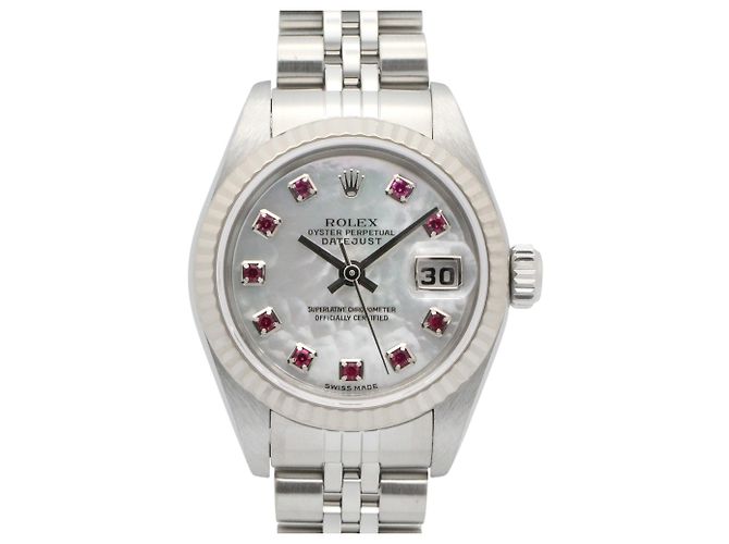 Rolex Datejust 10P Ruby Armbanduhr