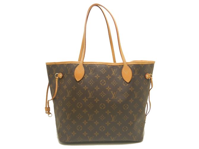 Saco Tote Louis Vuitton Monogram Neverfull MM Marrom