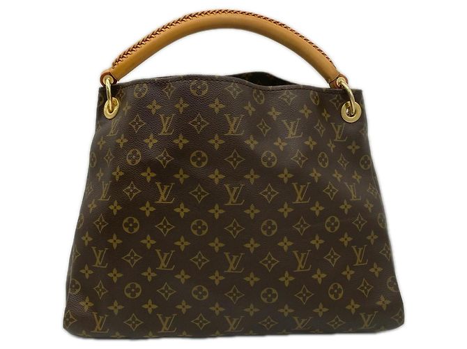 Bolsa Louis Vuitton Monogram Artsy MM Marrom Bege