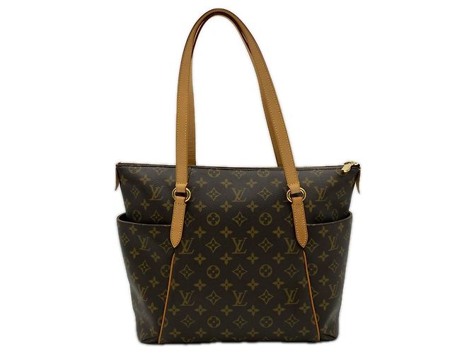 Bolso Louis Vuitton Monogram Totally MM Castaño Beige