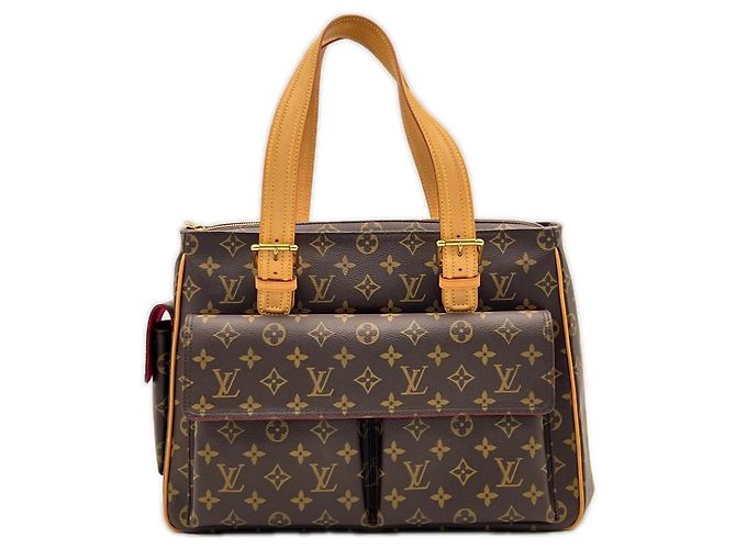 Bolsa Louis Vuitton Monogram Multipli Cite Marrom Bege