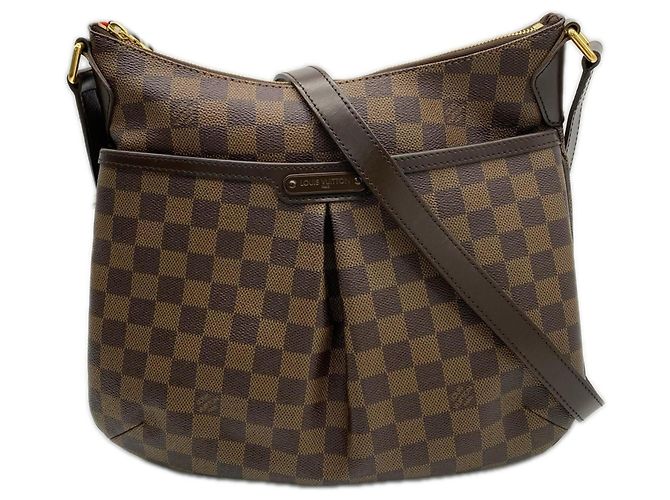 Bolsa de Ombro Louis Vuitton Damier Bloomsbury PM Marrom Bege