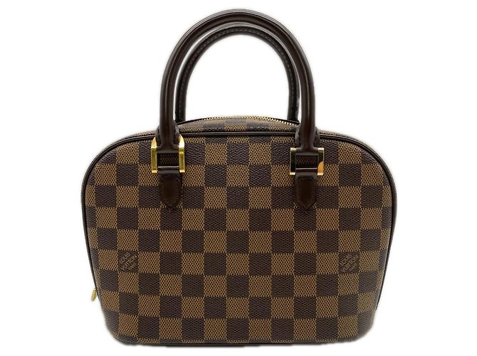 Sac à main Louis Vuitton Damier Salia Mini Marron Beige