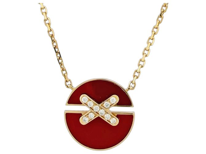 Colar Chaumet Jeux de Liens Harmony Dourado